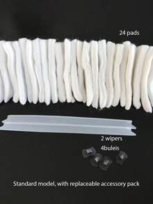 Double-Sided Magnetic Window Cleaning Tool Glass Cleaner Magnetic Exterior Window Cleaning Brush With Dual Water Tank And Squeegee System Surface Glass Cleaning Brush High-Rise Exterior Window Cleaning Brush Home Glass Cleaner Hands-Free Rotating Design - Multicolor - View 14