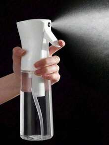 1/2 Fine Mist Spray Bottle, Transparent Continuous Trigger Spray, Ergonomic Handle, Suitable For Hair Styling, Plant Watering, Facial Hydration, Cleaning, Travel, Home, Bathroom And Salon Use, Reusable Multi-Function Spray Bottle - Multiple Styles - View 1