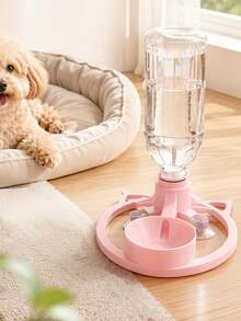 1pc Automatic Cat Water Fountain, Quiet Pet Water Dispenser, Portable Fun Water Design, Suitable For Travel Use Puppy Water Dispenser, Battery-Free, Perfect For Cats And Small Dogs, Ideal For Pet Owners, Great Gift For Christmas, Thanksgiving And New Year - Multicolor - View 10