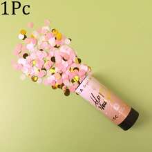 1pc/4pcs/Set Happy New Year Paper Confetti Firework Cone New Year's Eve Atmosphere Props Confetti Sprayer Small Firecrackers Ribbon - Multicolor - View 15