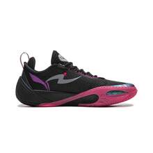 LI-NING WADE ALL CITY 14 Men's Squeaky Basketball Game Shoes Stable Support Wear-resistant Sports Shoes ABAW001 - 黑色 - 查看 3
