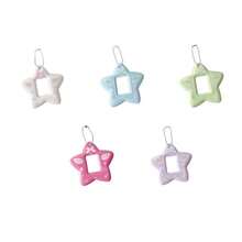 1PC Mini PVC Star Phone Photocard Holder Korean 1in ID Photo Keychain Idol Photo Card Frame Display Photocard Protector Hanging Picture Card Holder - Multicolor - View 6