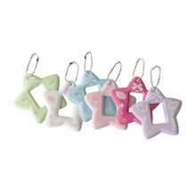 1PC Mini PVC Star Phone Photocard Holder Korean 1in ID Photo Keychain Idol Photo Card Frame Display Photocard Protector Hanging Picture Card Holder - Multicolor - View 5