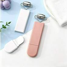 1pc 2-In-1 Facial Massager, Facial Roller And Gua Sha Board Dual-Head Design, Portable Facial Massage Skincare Tool, Home Beauty Use - Multicolor - View 2
