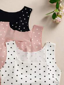 3pcs Seamless Base Layer Tank Tops, Nude Feel Camisole, Slim Fit Back-Flattering Top, Suitable For Innerwear And Outerwear, All Season Daily Wear - Multicolor - View 3