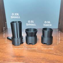 Set 3 Buah Pembuka Tutup Botol, Pembuka Botol Bir Tuas Satu Tangan, Pembuka Tutup Botol Portabel Tipe Tekan, Aksesori Hadiah Ideal untuk Pesta dan Hiburan - MultiWarna - View 3