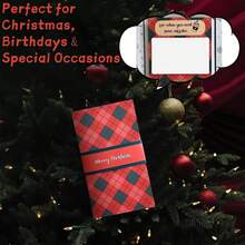 1/2pcs Pull-Out Waterfall Greeting Card Book, Interactive Message Card Set For Birthday Anniversary Holiday Wedding, Creative Handmade Keepsake For Special Occasions, Gift For Her Him, Memory Book Style - Red - View 11