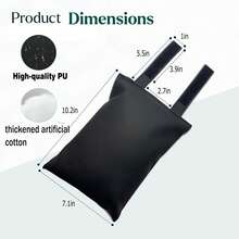 1pc Winter Outdoor Faucet Anti-Freeze Cover, External Hose Bib Bib Faucet Cap Winter Anti-Freeze Insulation Reusable Waterproof Insulation Backflow Cover - Style a - View 4