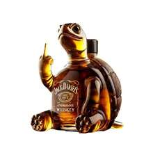 2026 Unique Whiskey Decanter Turtle Shaped Transparent Glass Art Decanter Gift - View 4