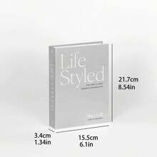 2/3pcs Home Fashion Realistic Book Decor, Luxury Decorative Books, Living Room Decor, Home Decor, Coffee Table Books, Modern Fashion Decorative Books, Stackable Display Books, Hotel Decor, Gift - Decor Book - View 11
