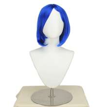 Caroline Blue Short Hair Cosplay Wig - Royal Blue - View 1