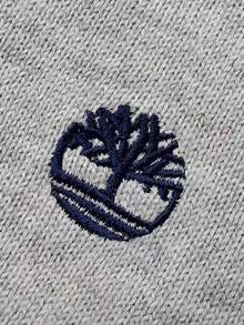 Timberland New Men's Loose Breathable Sports Casual Pullover Long Sleeve Top - Gray/Blue - View 7