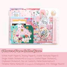 Paket Bahan Memo Kisah Cinta Tema Ulang Tahun Gaya Penyembuhan Stiker Perencana Korea Set Dekorasi Kemasan Kolase Scrapbooking - 1 Set - View 15