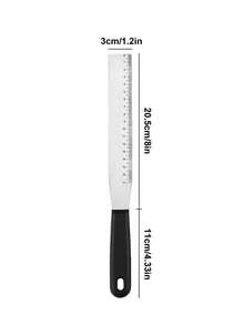 2pcs Cake Scraper With Measurement Scale, New Practical Cake Decorating Scraper, Cream Spatula, 8-Inch Cake Baking Decorating Tool - Black - View 7