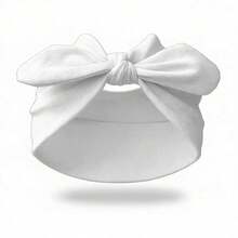 3pcs Wide Headbands, Knotted Rabbit Solid Color Elastic Ear Bow Hairband Yoga Sports Sweat-Absorbing Anti-Sweat Elastic Headwear - Multicolor - View 2