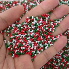 2,000pcs 0.2cm/0.08in Colorful Acrylic Micro Beads DIY Filler Accessories - Multicolor - View 10
