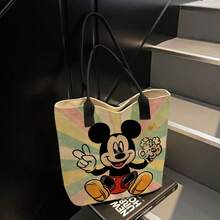 Disney Large Capacity Tote Bag, Outdoor Handbag, Cute Shoulder Bag, Suitable For Outdoor Leisure Sports, Shopping, Perfect Girlfriend Gift - Multicolor - View 6