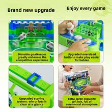 Desktop Football Challenge Game, Tabletop Football Toy For 3-14 Years Old Children, Parent-Child Interactive Game, Easter Birthday Holiday Gift - Multicolor - View 4