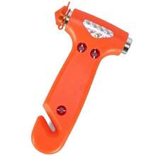 Emergency Car Rescue Hammer: Compact Dual-Function, Combines Window Breaker And Seatbelt Cutter, Suitable For Car And Home - A - View 2