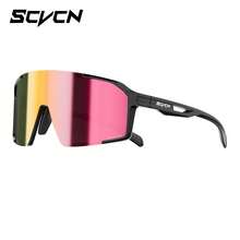 SCVCN Women's Cycling Glasses Sports, Suitable For Cycling, Mountain Biking, Hiking, Camping, Golf And Baseball Protective Eyewear (Unisex) - Multicolor - View 14