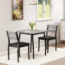Dining Table & Chair Sets - Grey - View 1