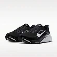 Nike Men's Road Running Shoes (Wide) 2026 AIR ZOOM PEGASUS 42 WIDE IR1228-001 - Black and White - View 1