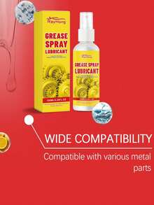 rayhong 1pc/100ml/180ml Rust Remover Spray, Cleans Machine Parts, Metal Rust Removal, Brightening, Refurbishing, Multi-Purpose Spray, Quickly Dissolves Rust On Metal Surfaces, Provides Long-Lasting Lubrication For Metal Components, Suitable For Various Metal Materials And Scenarios - Liquid - View 5