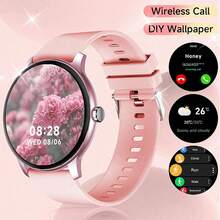 Smartwatch, Wireless Calling/Dialing, Multiple Sports Modes, Incoming Call Alert And Rejection, SMS Notification, Customizable Wallpaper, Compatible With IOS/Android - Multicolor - View 1