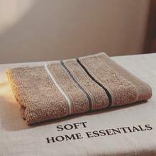 sanrou 2pcs Large Bath Towels, Soft Hand Towels, Lightweight Honeycomb Texture Towels, Suitable For Daily Bathroom Use - Multicolor - View 2