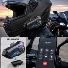 Motorcycle Intercom With Noise Cancellation - A - View 5