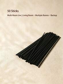 10/30/50/100pcs Fiber Diffuser Sticks, Aromatherapy Replacement Refill, Black/White/Natural, Flameless Fragrance Refill, Fast Absorption, Even Diffusion, Long-Lasting Volatility, Fragrance Diffusion Accessories, Suitable For Aromatherapy Bottles, Essential Oil Diffusers, Home Fragrance, Indoor Fragrance, Bedroom, Bathroom, Living Room, Office, SPA Space - A - View 18