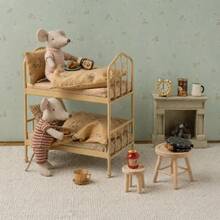 1 buah Jumpsuit Rajut Buatan Tangan Vintage Motif Tikus Kecil untuk Boneka Bayi, Hadiah Liburan - Boneka baju rajut - View 4