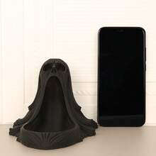 2pcs Halloween Dark Ghost Shaped Jewelry Storage Display, Entryway Desktop Decor Storage Tray, 3D Printed Plastic, Holiday Atmosphere Decorative Item - View 4