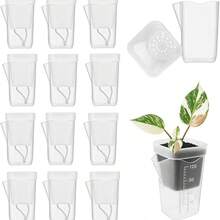 1/10/12pcs Thickened Plastic Succulent Planter Pots With Small Opening, Seedling Planting Tray, Square Potted Plants - Seedling Tray - View 10