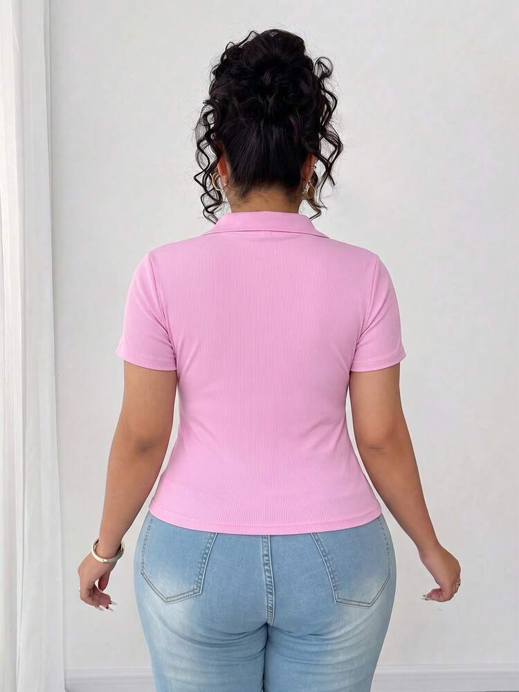 Women T-Shirts - Pink - View 2