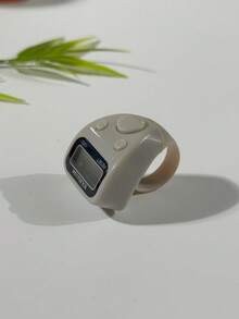 New Thumb Electronic Tally Counter, Button Battery Powered, High-Definition Digital Display Screen, Compact And Portable Prayer Counting Device, Multiple Colors Available, Handheld Prayer Counter - Multicolor - View 4