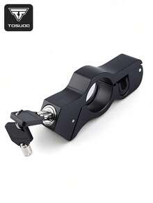 TOSUOD Handlebar Brake Anti-Theft Lock, Universal Handlebar Lock For Bicycle, Motorcycle, Electric Scooter, 1 Lock With 2 Keys, Dual Protection For Handlebar Brake, Strong Anti-Pry, Easy Installation, Parking Anti-Theft Accessories For Various Commuter Vehicles - Multicolor - View 6