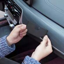 Car Card Storage Organizer Box, Multi-Function Card Holder Slots, Neatly Store Various Cards And Tickets, Save Car Interior Space, Practical Car Storage Accessory - Multifunctional Card Holder - View 8