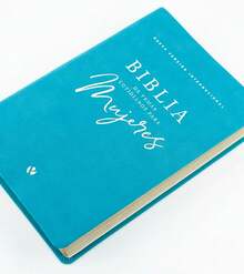 Biblia Temas Cotidianos Para Mujeres Piel especial, Turquesa 10pts - Libro único - Ver 3