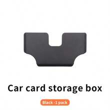 Car Card Storage Organizer Box, Multi-Function Card Holder Slots, Neatly Store Various Cards And Tickets, Save Car Interior Space, Practical Car Storage Accessory - Multifunctional Card Holder - View 7