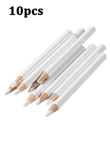 1/2/4/6/10pcs Rhinestone Wax Pencil Set, Rhinestone Pickup Pen, Crystal Gemstone Pickup Tool, DIY Nail Art Decoration Rivet Pickup Pen (White) - A - View 10