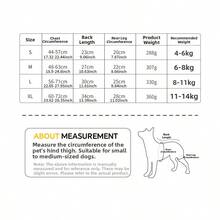 Shockproof Dog Lift Harness For Senior Pets With Containing Garbage Samll Bags,Designed Specifically For Small And Medium-Sized Dogs, It Offers Comprehensive Support, Providing Full Back And Chest Support. The Reflective Strip Design Makes. - Multicolor - View 4