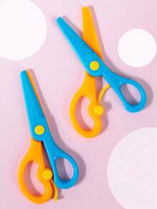 30Pcs Kids Scissor Skills Paper Cutting Set, STEM Craft Classroom Reward, Birthday Christmas Party Kit With Animal & Vehicle Patterns | Gift - Multicolor - View 10