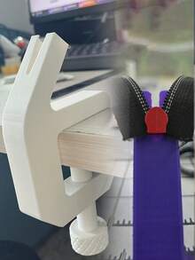 Zipper Installation Helper, Zipper Head Fixer, With 20cm Zipper, Multi-Functional Zipper Installation Tool, Quick Zipper Head Clamp, Convenient And Fast Installation, Sewing Zipper Fixture, DIY Clothing Sewing Zipper Head Jig, Home Tailoring Sewing Accessories, Suitable For Clothing Zipper Jig - Multicolor - View 10