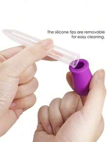 3PCS 5ml Transparent Silicone Bulb Droppers, Random Multi-Color Options, Multiple Specification Sets, Soft Silicone Suction Head For Easy And Smooth Liquid Transfer, Simple And Convenient Operation, Suitable For Various DIY Crafts, Paint Dispensing And Mixing, Also For School Laboratory Science Experiments, Meeting Fun Science Innovation And Home Crafting Needs - Multicolor - View 3