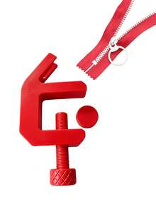 Zipper Installation Helper, Zipper Head Fixer, Multi-Function Zipper Installation Tool, Quick Zipper Head Clip, Convenient And Fast Installation Sewing Zipper Fixture, DIY Clothing Sewing Zipper Head Jig, Home Tailoring Sewing Accessories, Suitable For Clothing Zipper Jig - Multicolor - View 12