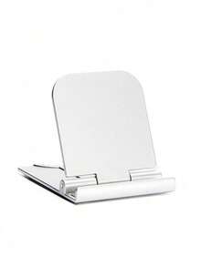 1pc Foldable, Compact, Multi-Angle Adjustable Rotating Desktop Stand, Compatible With Various Smartphones And Tablets, Universal Design - New Arrival - View 5