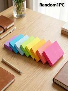 8 miếng (800 tờ) giấy ghi chú tự dính màu sáng 1.5x2 inch, hỗ trợ học tập, hệ thống nhắc nhở, sổ ghi chú dán, giấy ghi chú mini, giấy ghi chú nhiều màu, giấy ghi chú bắt mắt, giấy ghi chú bền, bề mặt chống bám bẩn, phù hợp cho học sinh và nhân viên văn phòng - mặc định - Xem 15
