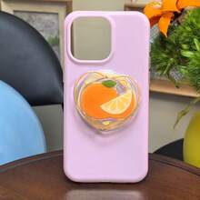 Cute Fruit Magnetic Phone Stand, Autumn New Heart-Shaped Phone Back Support Bracket, Desktop Stand - Multicolor - View 12