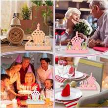 3-Piece Birthday Celebration Mold Set, DIY Casting Molds For Numbers 0-9, Letters & Candle Holders & Number Candles, Birthday Decoration, Perfect As A Gift For Family And Friends, Atmosphere Decor, Creative Gift - Multicolor - View 9